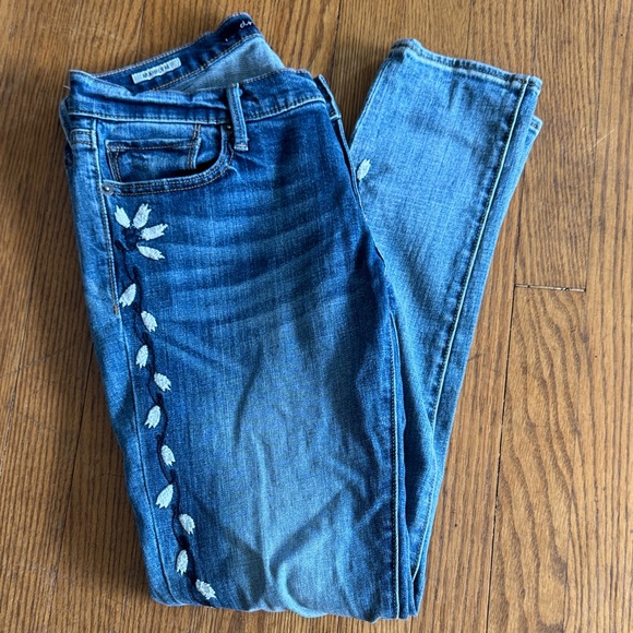 DRIFTWOOD Denim - Driftwood embroidered skinny Jeans